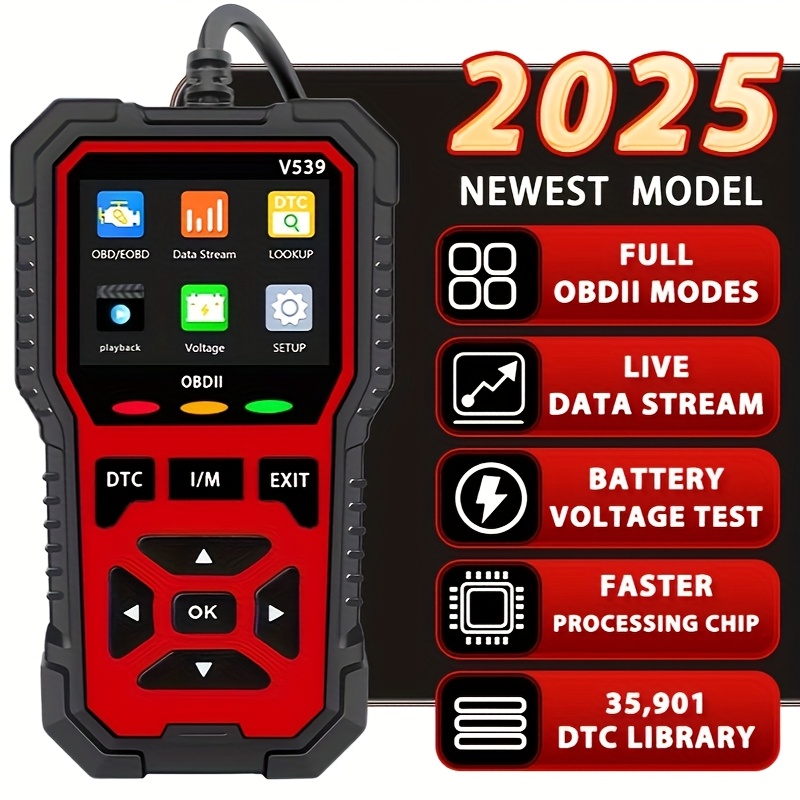 Heavy Equipment Diagnostic Software - 2025 Yeni OBD2 Tarayıcı/Kod Okuyucu/Silme Aracı