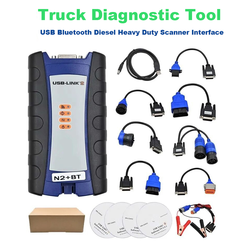 NEXIQ USB Link 2 BT Kamyon Teş - Heavy Equipment Diagnostic Software incelemesi ve fiyatı